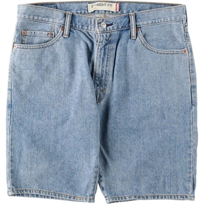 古着 リーバイス Levi's 505 STRAIGHT FIT デニムショーツ ショートパンツ メンズw37相当/eaa658784