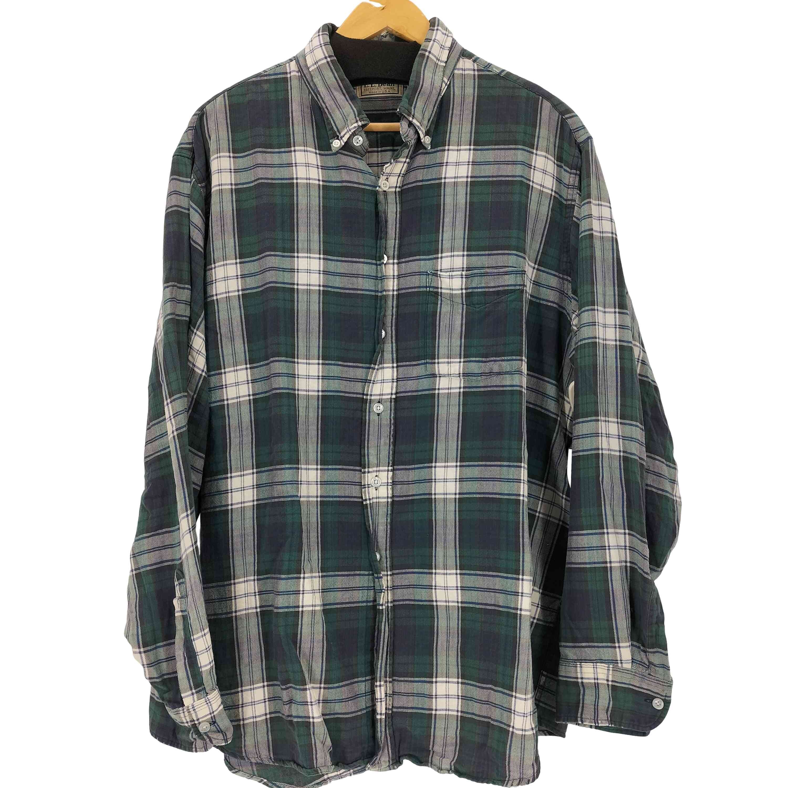 90S USA製 ボタンダウンチェックシャツ【1142019639051】