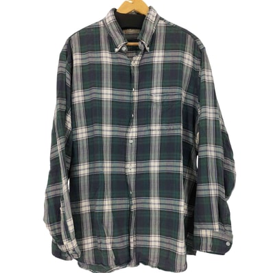 90S USA製 ボタンダウンチェックシャツ【1142019639051】