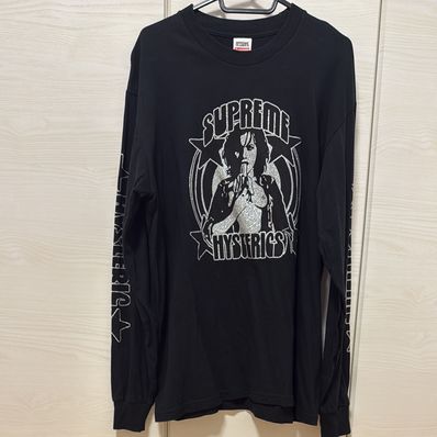 Supreme x HYSTERIC GLAMOUR L/S Tee "Black"