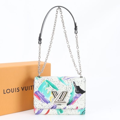 ■極美品 ルイヴィトンツイスト MM スプラッシュ プリント チェーン