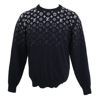 ルイヴィトン 【国内正規/24年製】1AFAPX/RM241Q USO HQN42W グラディエント コットン クルーネックニットセーター XS