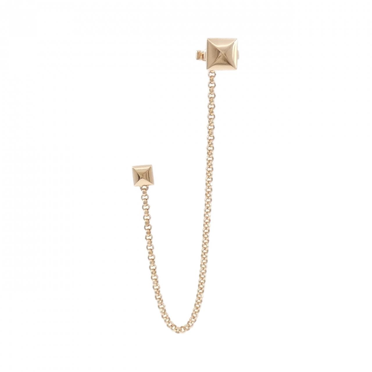 エルメス クルー ドゥ H ピアス/イヤーカフ 片耳