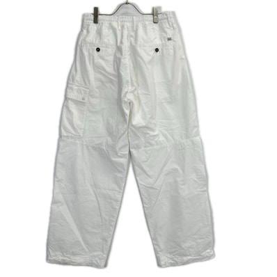 シーピーカンパニー 26SS ホワイト MICRO-REPS BOXY CARGO LENS PANTS Gunmetal パンツ 44