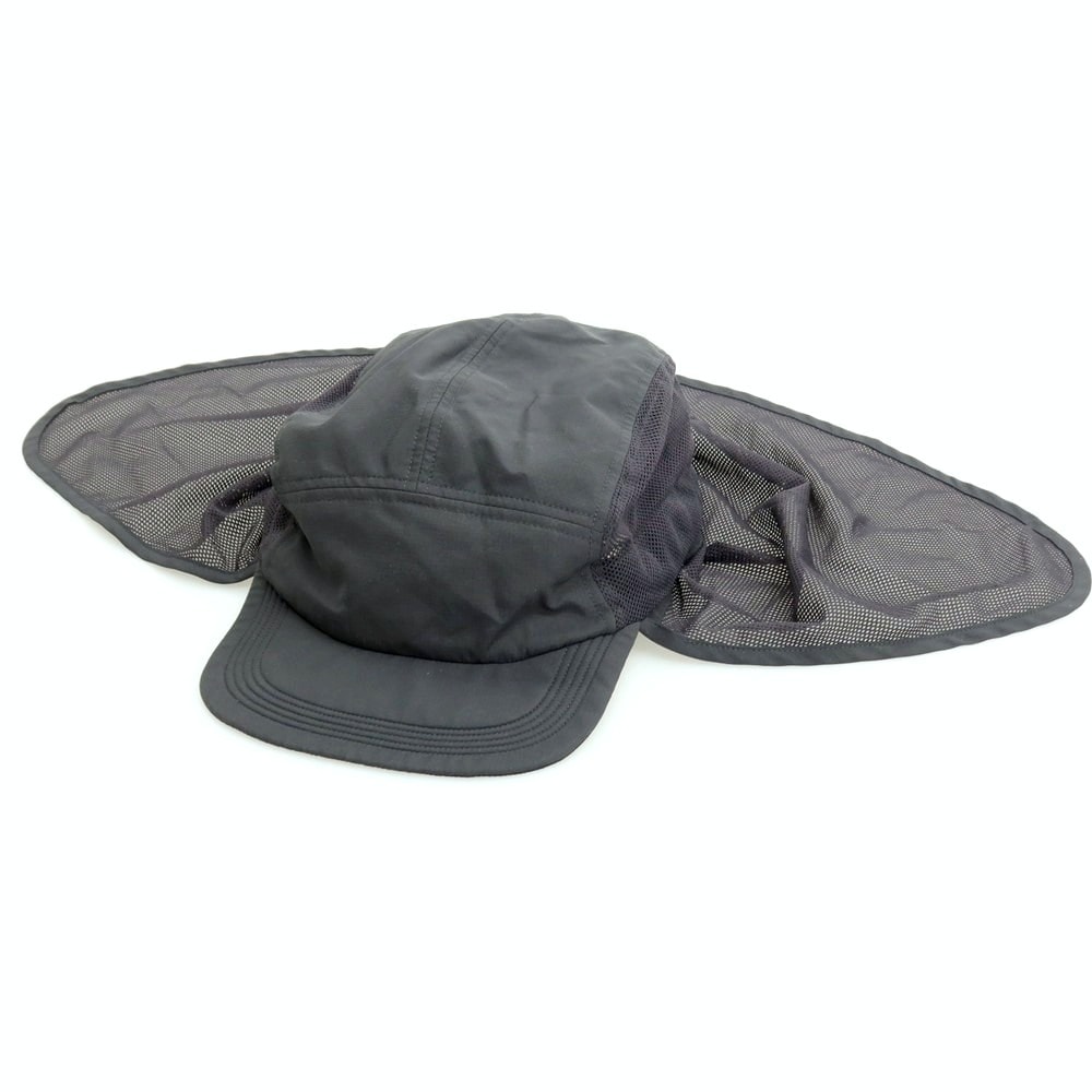 【中古】スノーピーク snowpeak ポリエステル 虫除けメッシュキャップ 帽子 ダークグレー【サイズ2】【メンズ】