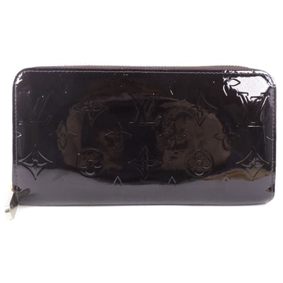 Louis Vuitton Zippy Wallet Monogram Verni "Amarante"