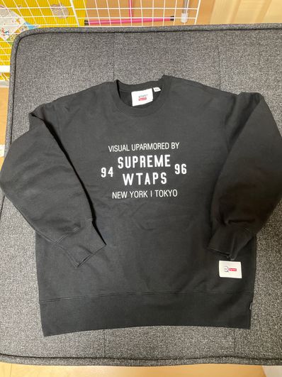 Supreme / WTAPS Crewneck "Black" 21274SPD-CSM03S