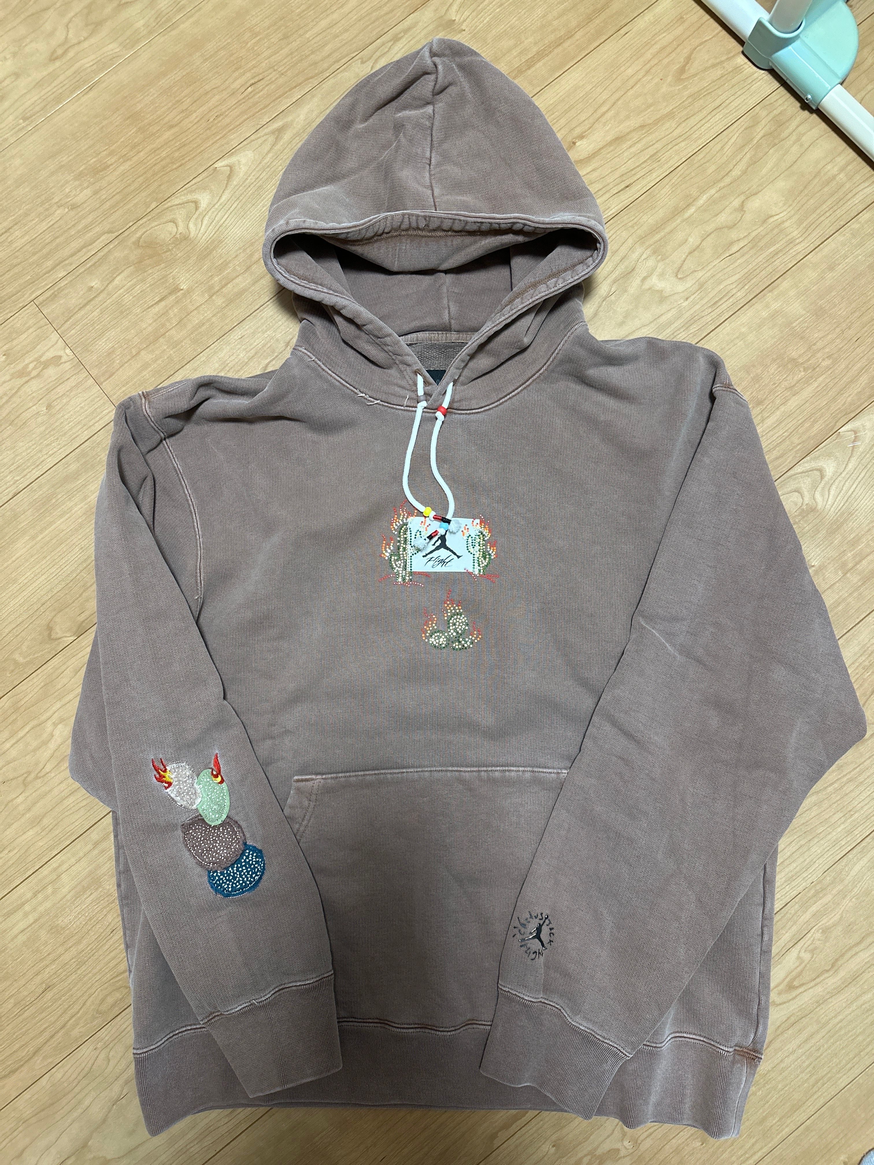 Travis Scott x Air Jordan Brand M J TS Hoodie "Archaeo Brown"