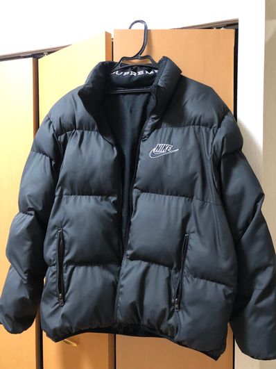 Supreme / Nike® Reversible Puffy Jacket "Black"