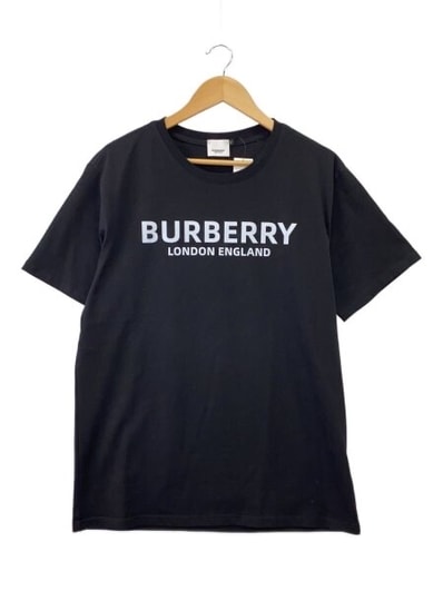 Burberry Men's Logo Print Cotton T-Shirt "Black"