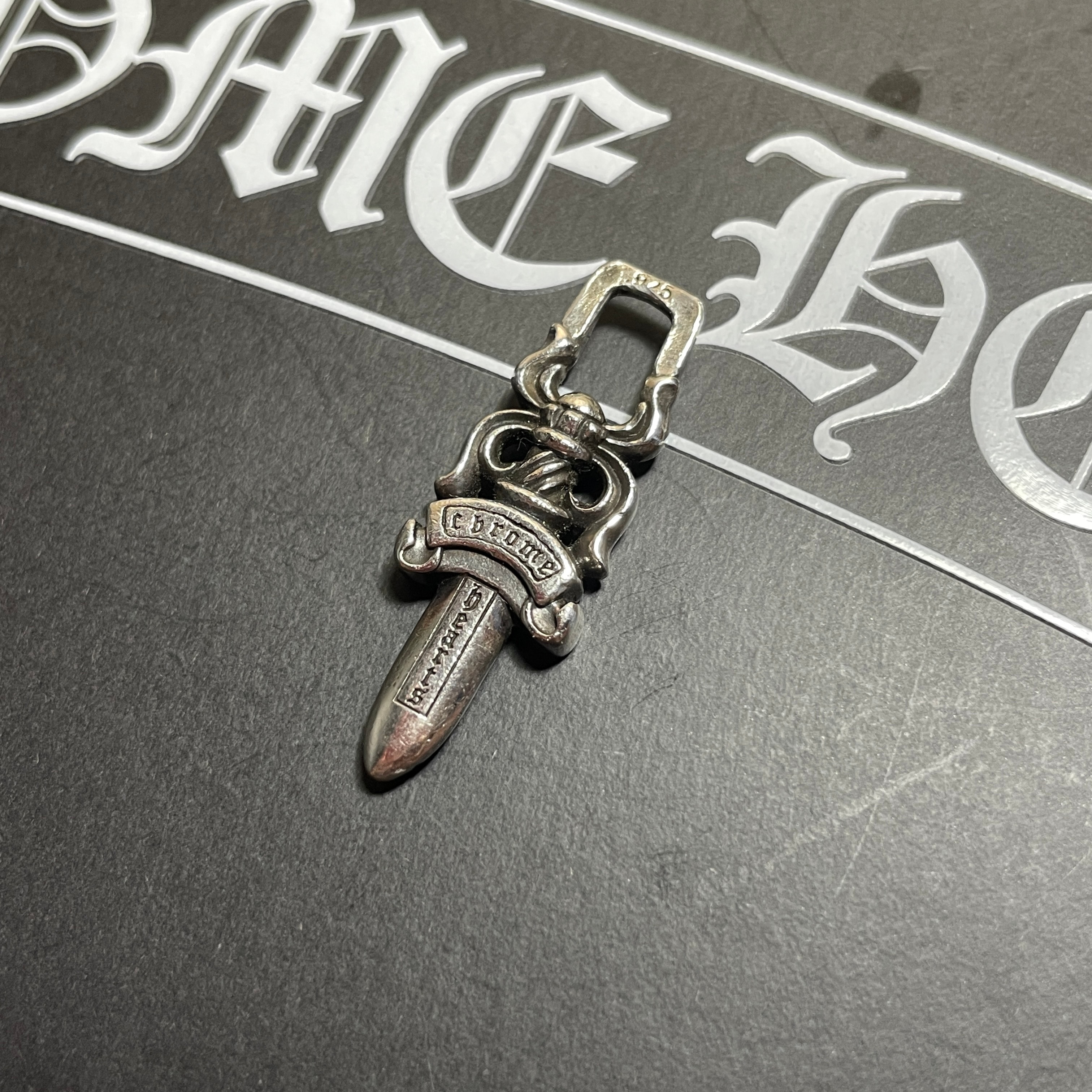 クロムハーツ #5DAGGER ZIP1 #5ダガーチャーム シルバー