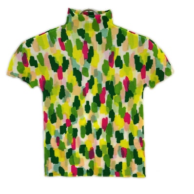 ミーイッセイミヤケ MI31FK335 マルチカラー プリーツカットソー 記載なし