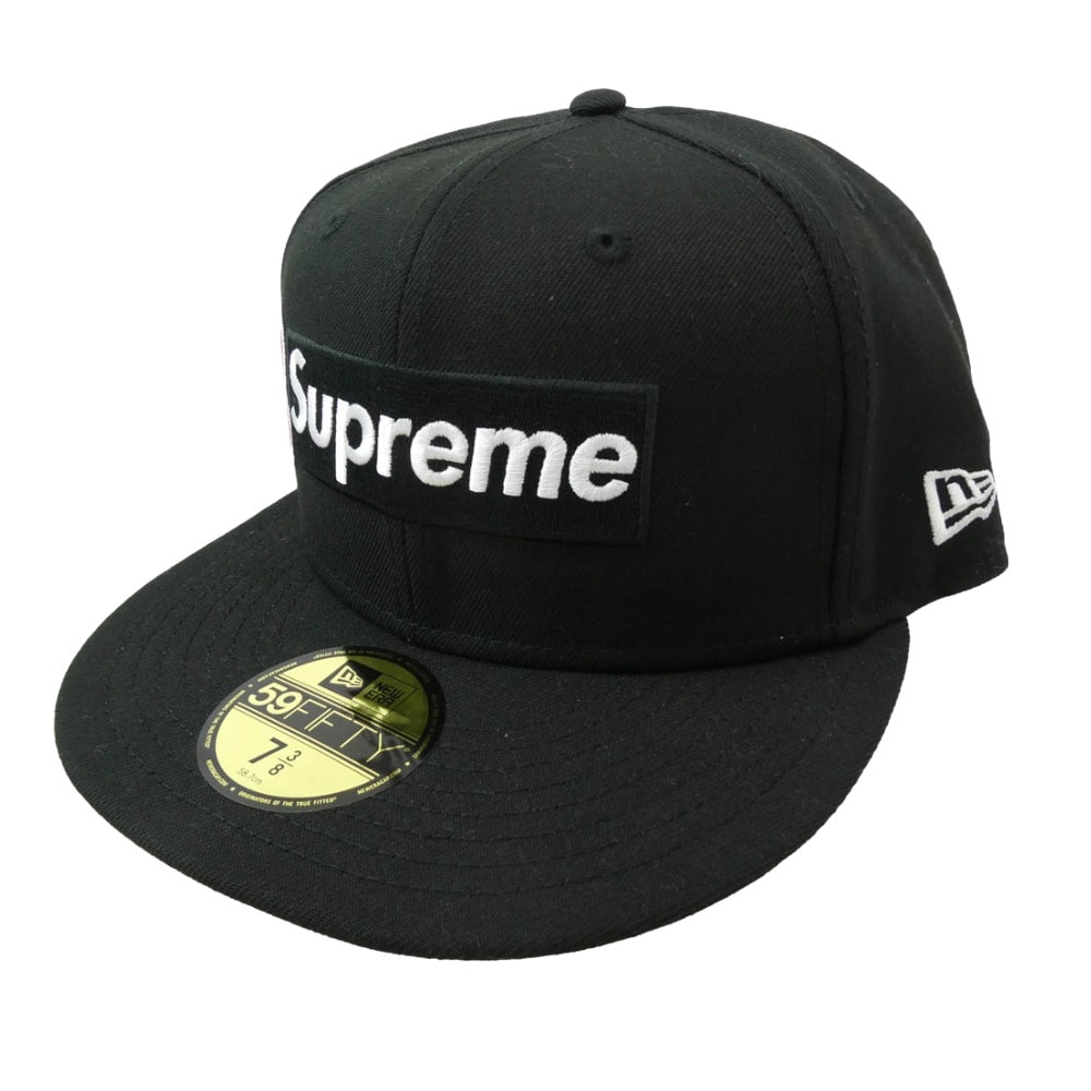 Supreme シュプリーム キャップ 25AW Breast Cancer Awareness Box Logo Cap ブレストキャンサーアウェアネス ボックス ロゴ キャップ ブラック系 58.7cm 【極上美品】【中古】