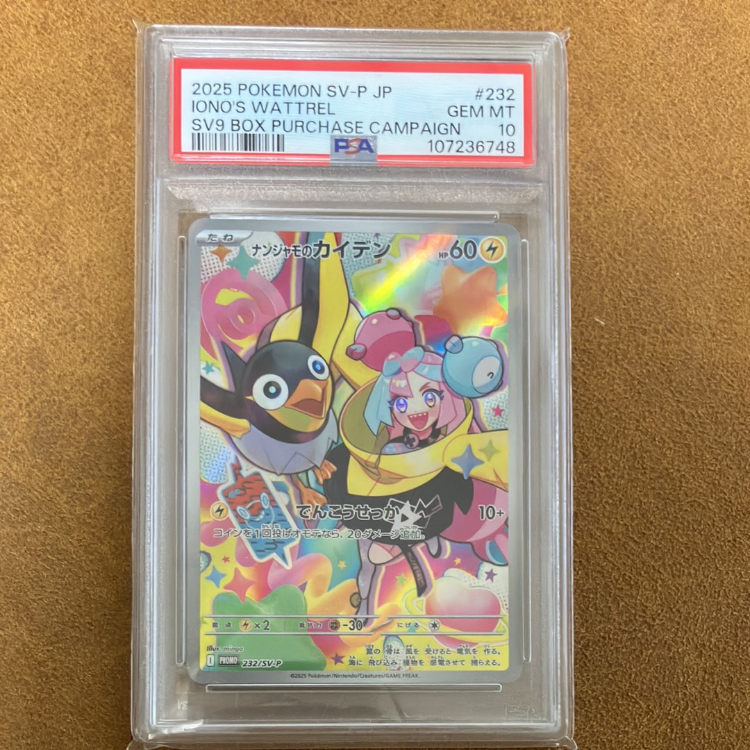 ナンジャモのカイデン P [SV-P 232](プロモーションカード「拡張パック バトルパートナーズ Box購入キャンペーン」)