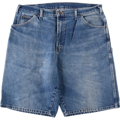 古着 ディッキーズ Dickies デニムペインターショーツ ハーフパンツ メンズw37相当/eaa656887