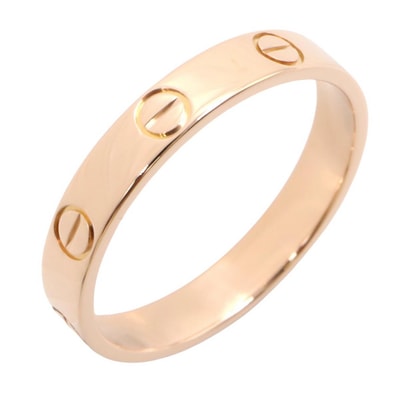 カルティエ CARTIER ミニラブリング リング・指輪 ジュエリー K18PG(ピンクゴールド) レディース ゴールド系 B4085000 【中古】