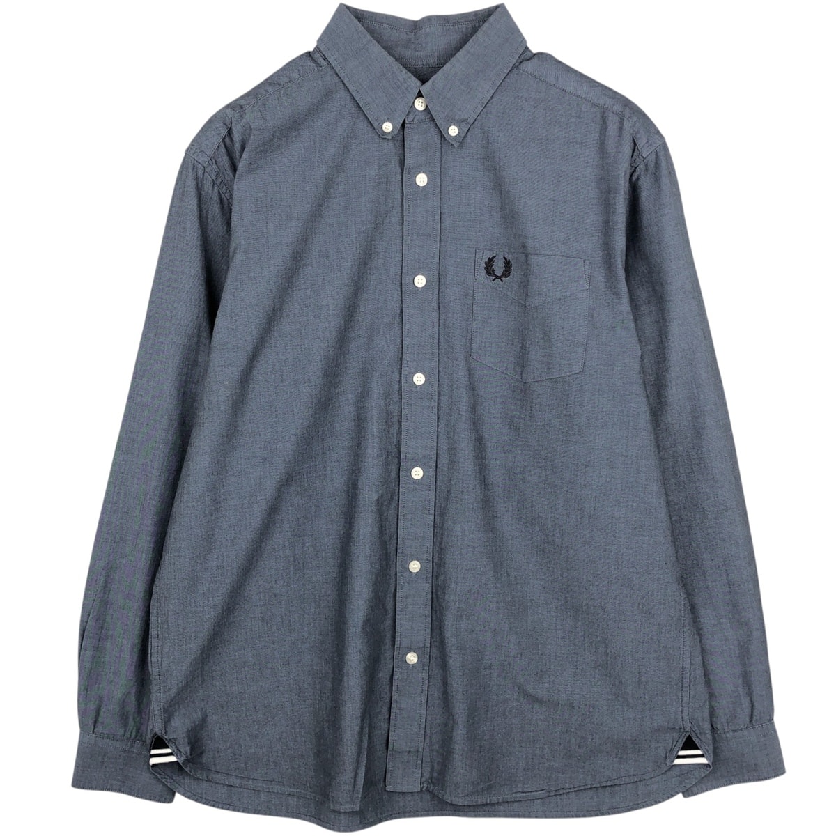 古着 フレッドペリー FRED PERRY 長袖 ボタンダウンシャツ メンズL相当/eaa643353