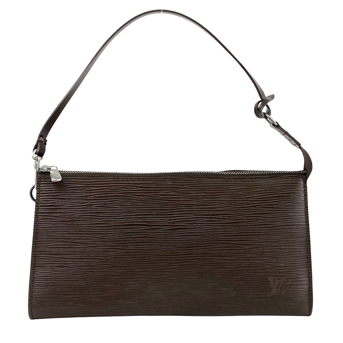 LOUIS VUITTON ルイ・ヴィトン ポシェット アクセソワール エピ モカ ポーチ M5294D エピレザー ブラウン  レディース【中古】