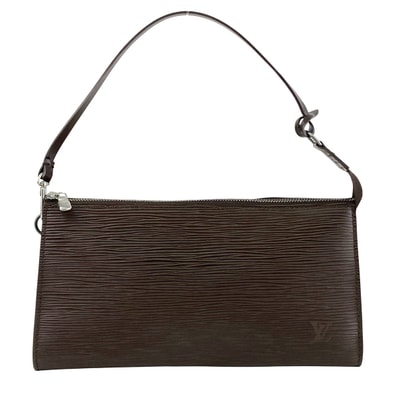 LOUIS VUITTON ルイ・ヴィトン ポシェット アクセソワール エピ モカ ポーチ M5294D エピレザー ブラウン レディース【中古】
