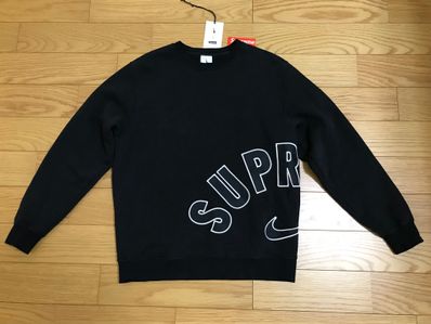 Supreme / Nike Arc Crewneck "Black"