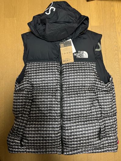 Supreme x The North Face Studded Nuptse Vest "Black"