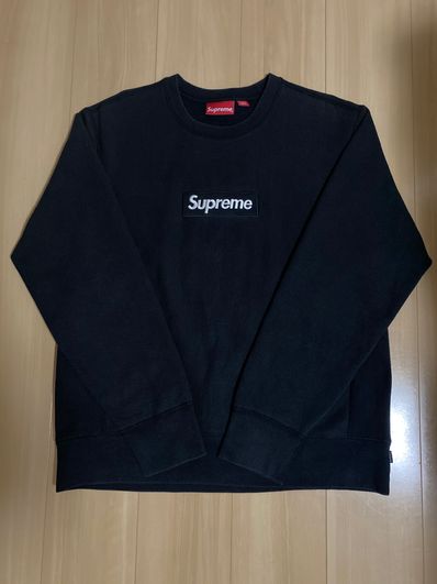 Supreme Box Logo Crewneck Sweatshirt "Black" (18FW)