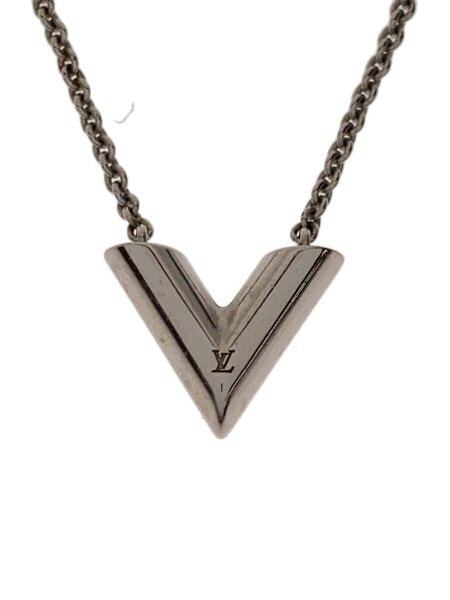 Louis Vuitton Essential V Supple Necklace "Silver"