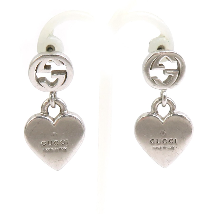 グッチ GUCCI ピアス シルバー925 シルバー レディース【中古】 h31828a