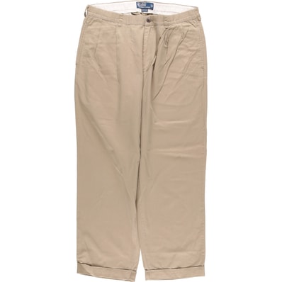 古着 ラルフローレン Ralph Lauren POLO by Ralph Lauren HAMMOND PANT ツータック チノパンツ メンズw35相当/eaa419780