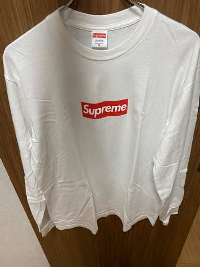 Supreme Box Logo L/S Tee "White"