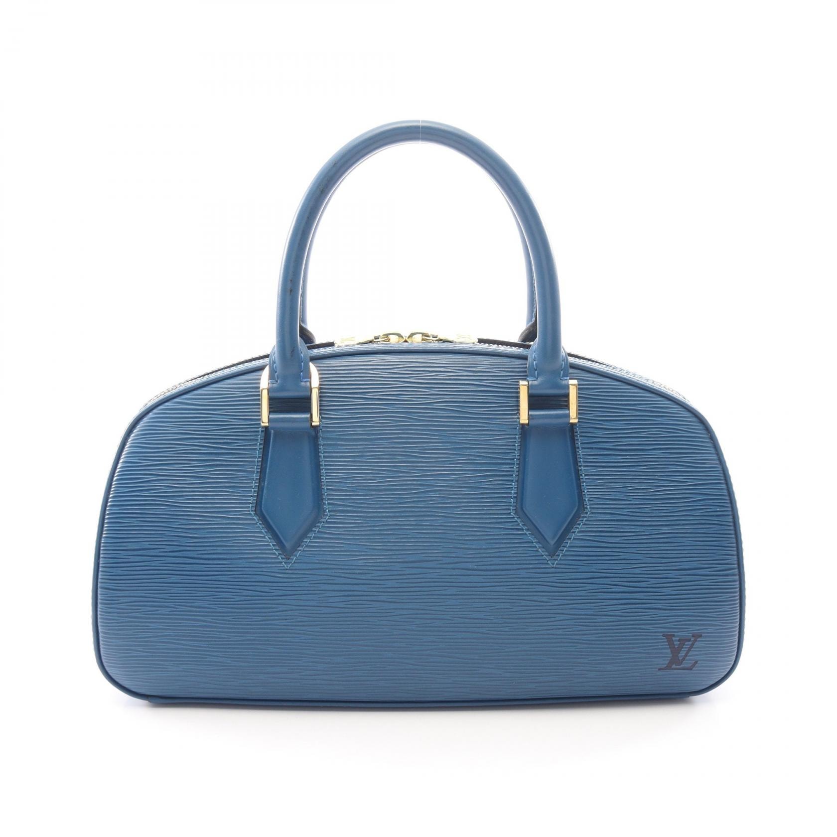 ルイ・ヴィトン LOUIS VUITTON ジャスミン エピ ミルティーユ ハンドバッグ バッグ レザー エピ ミルティーユ レディース ブルー系 M5208G 【中古】
