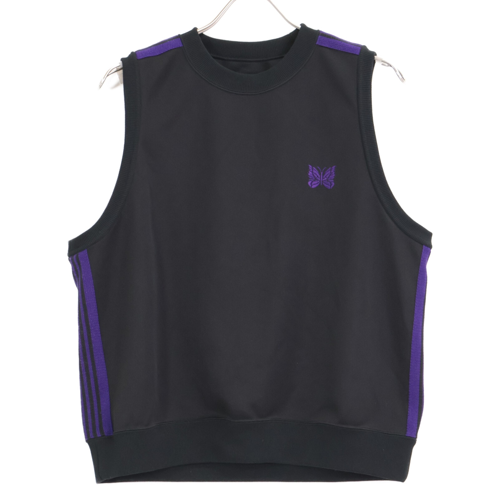 ニードルズ 【NEPENTHES WOMAN店限定】KP430 ブラック パピヨン刺繍ノースリーブトップス 1