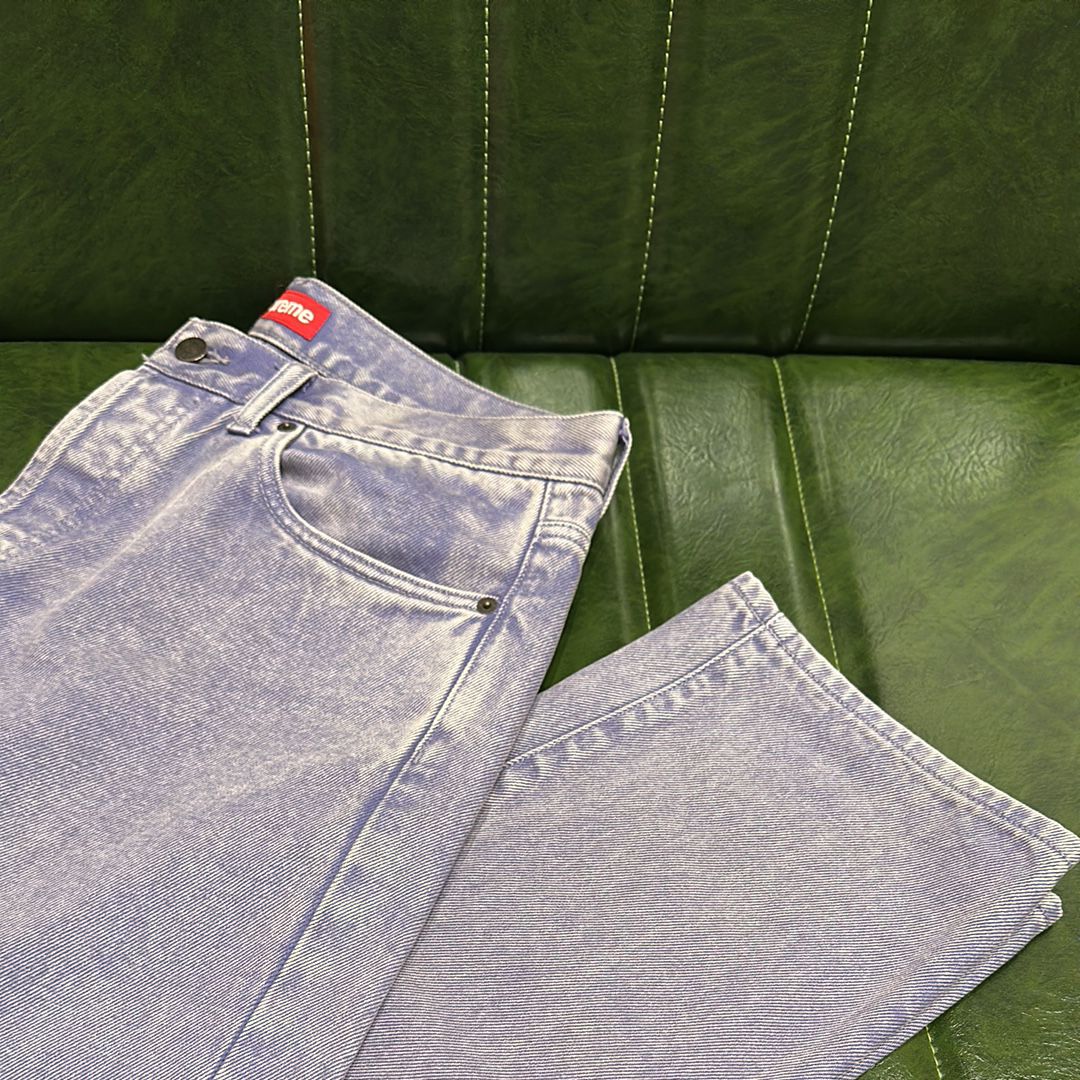 Supreme Regular Jean "Lavender"(24SS)