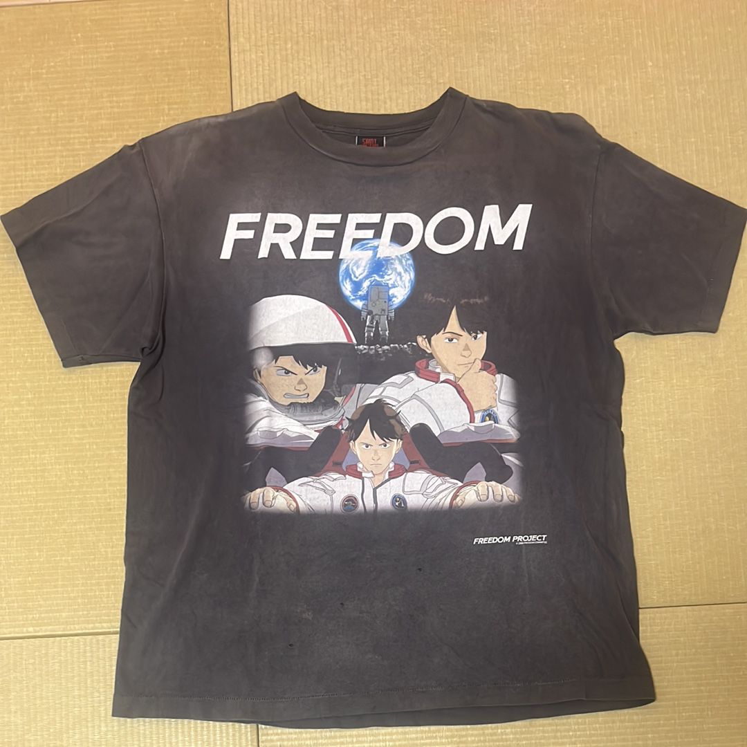 セントマイケル 24SS x フリーダム ショート スリーブ Tシャツ "ブラック"