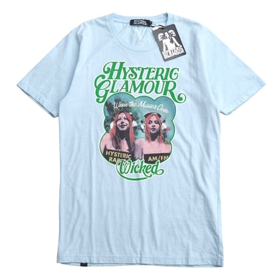 ■美品■HYSTERIC GLAMOUR ヒステリックグラマー 半袖Tシャツ サイズS クルーネック ブランド古着【中古】20260327/RA8453