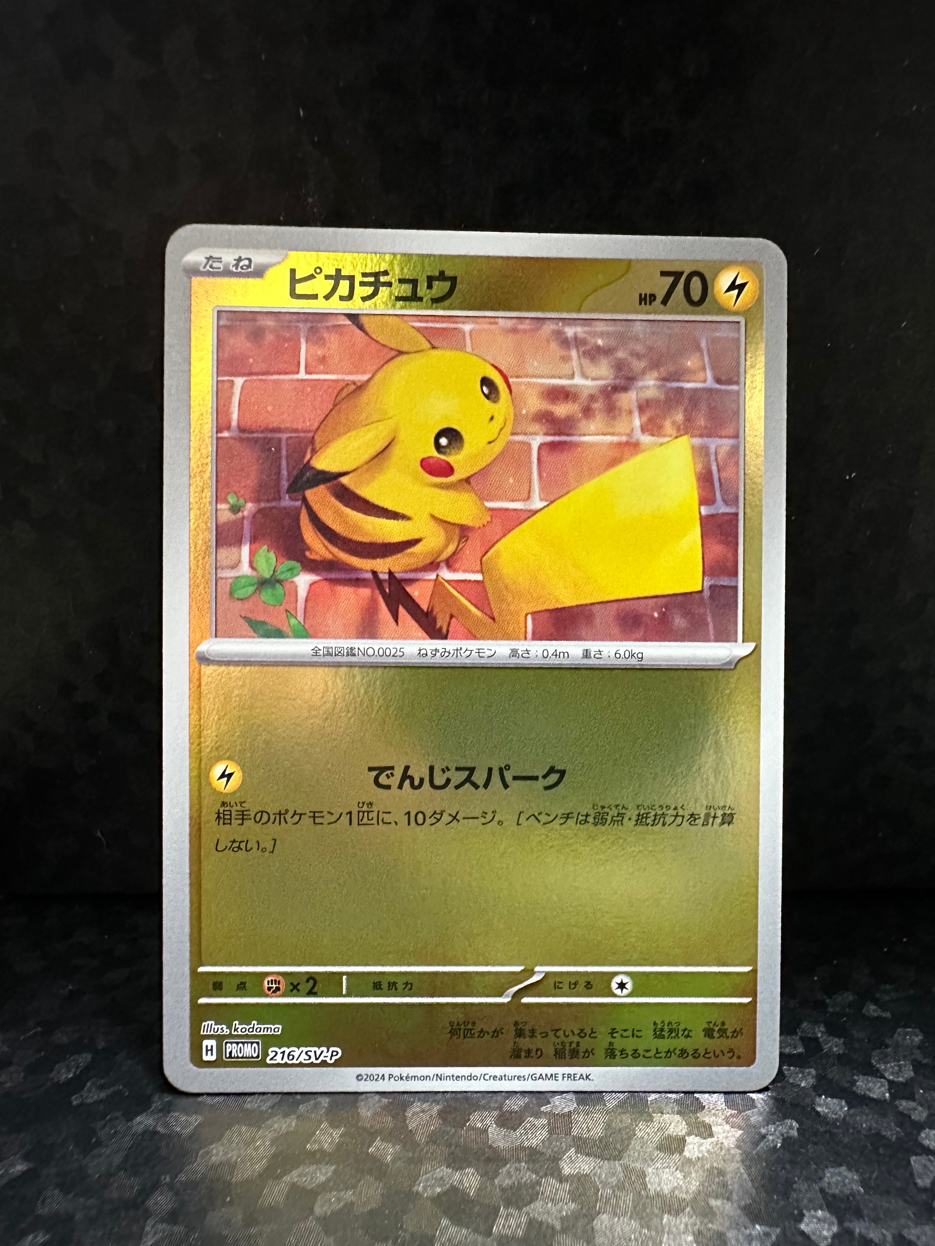 ピカチュウ P [SV-P 216](プロモカードパック「ポケカの夏がキタ
