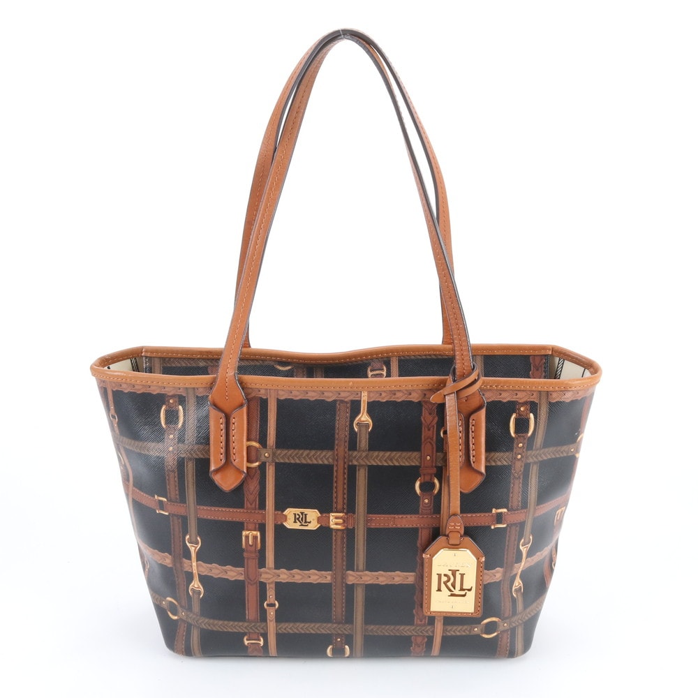 ■美品 ラルフローレン ローレン RLLトート バッグ