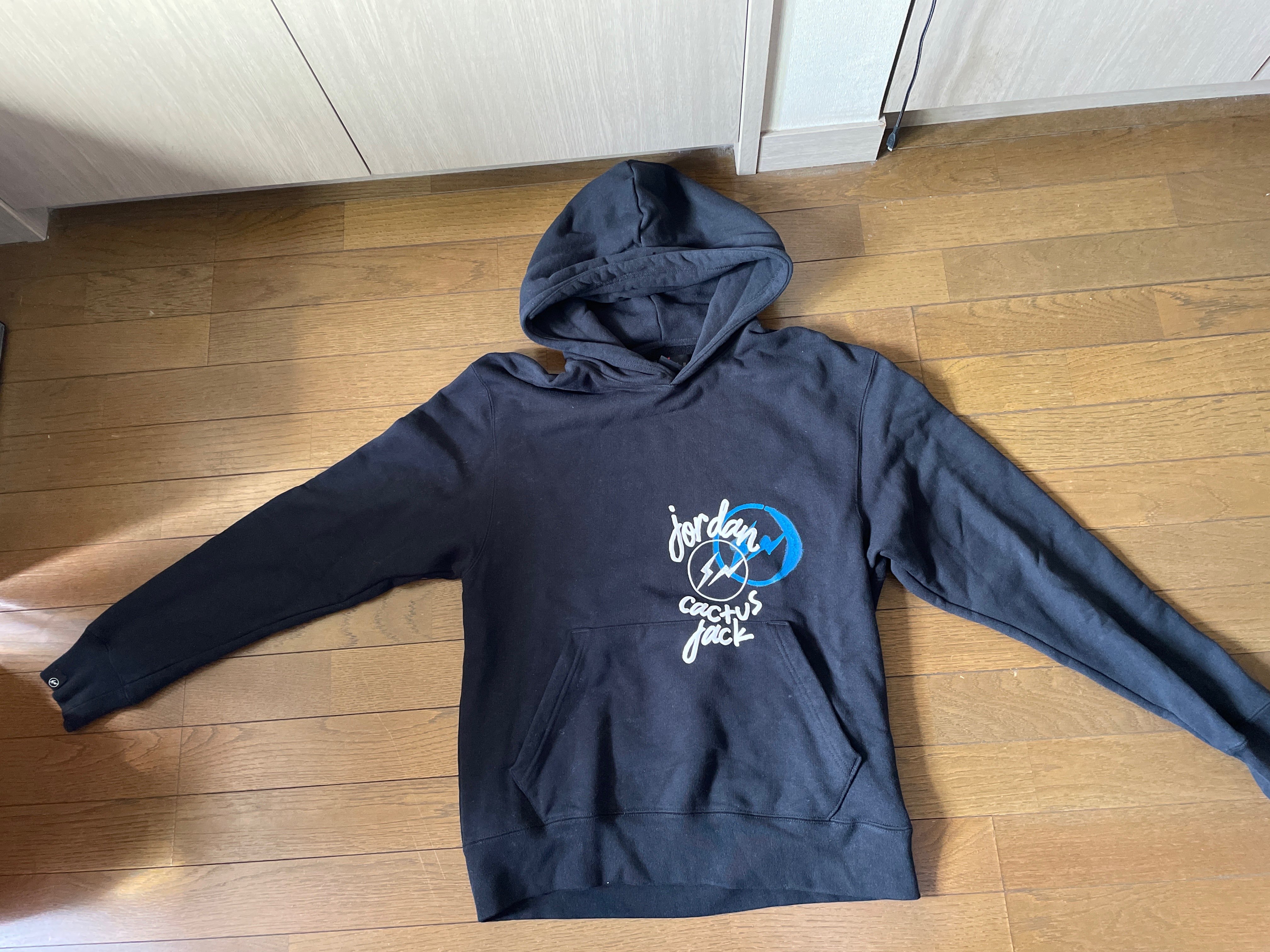 Air Jordan Travis Scott  Fragment Hoodie "Black"