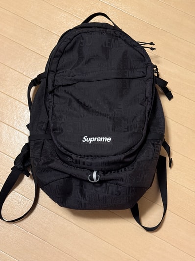 Supreme 19SS Backpack "Black"