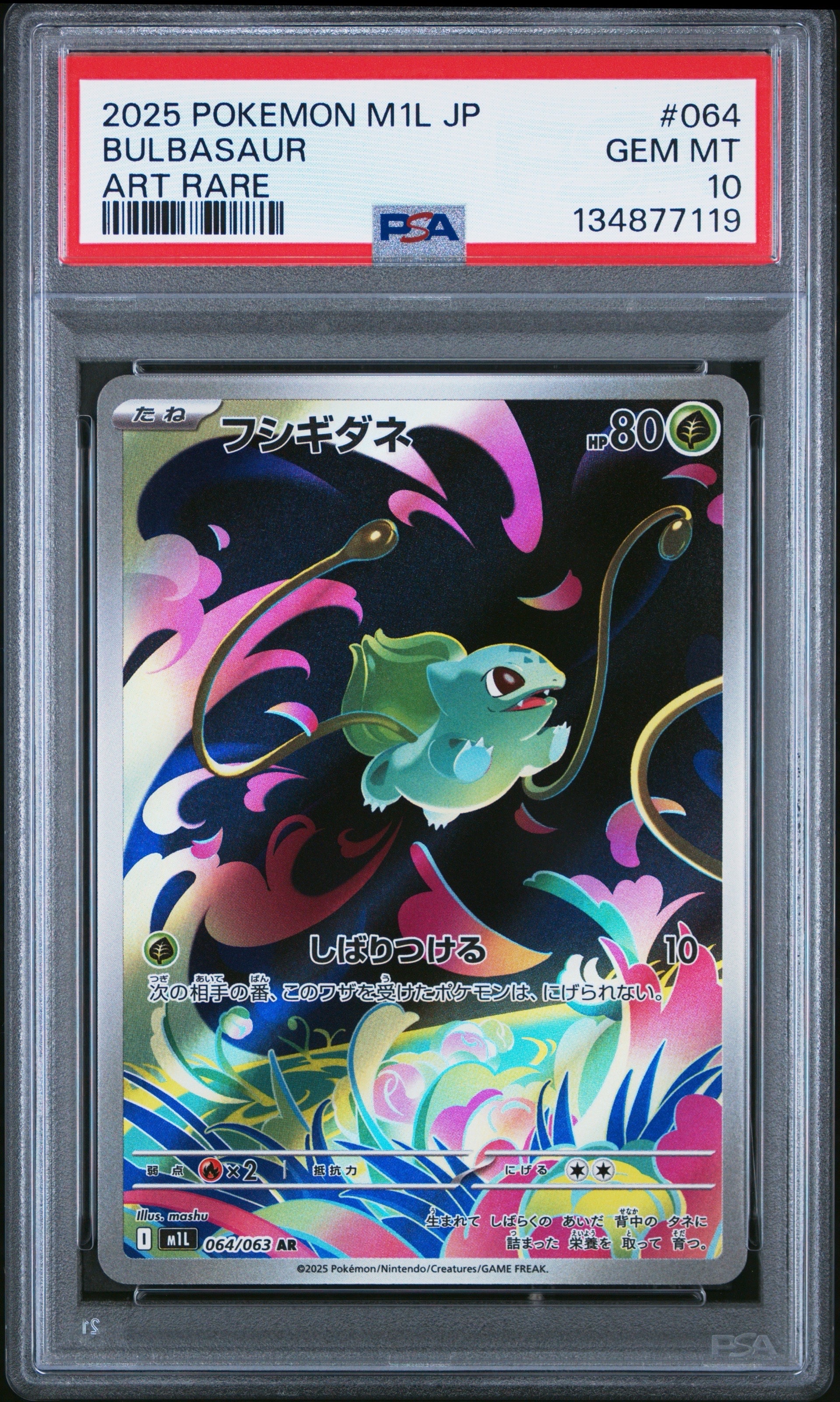 フシギダネ AR [M1L 064/063](拡張パック「メガブレイブ」)