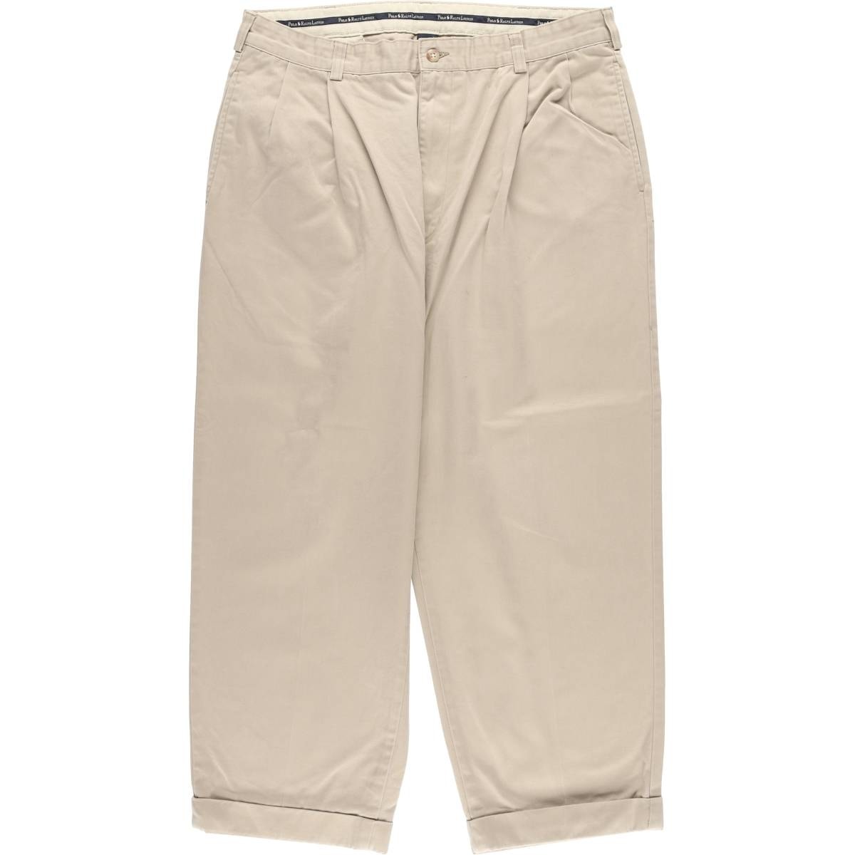 古着 ラルフローレン Ralph Lauren POLO RALPH LAUREN ツータック チノパンツ メンズw34相当/eaa526494