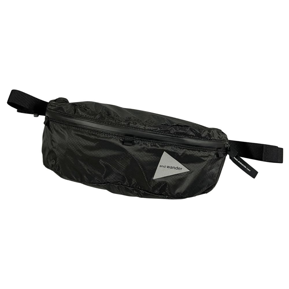 AND WANDER アンドワンダー 574-5975214 sil waist bag ウエストバッグ 56158