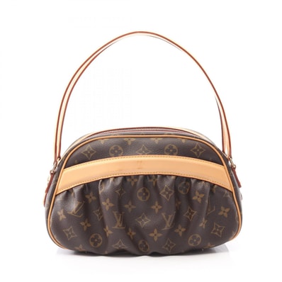 ルイ・ヴィトン LOUIS VUITTON クララ ショルダーバッグ バッグ PVCコーティングキャンバス レザー モノグラム レディース ブラウン系 M40057 【中古】