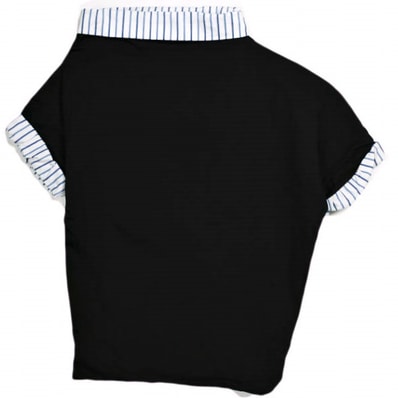 新品 DRIES VAN NOTEN ドリスヴァンノッテン 24SS HENESSA 8603 W.K.SS.T-SHIRT アシンメトリーボートネックカットソー 241-011125-8603-900 S BLACK 定価122,100円 半袖 Tシャツ