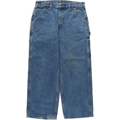 古着 00年代 カーハート Carhartt Dungaree Fit デニムペインターパンツ メンズw33相当/eaa665956