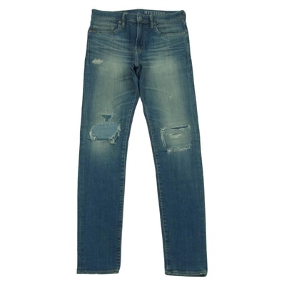 HYSTERIC GLAMOUR ヒステリックグラマー 0261AP14 KPR加工 ISKO デニム スキニー パンツ インディゴブルー系 W29 L32【中古】