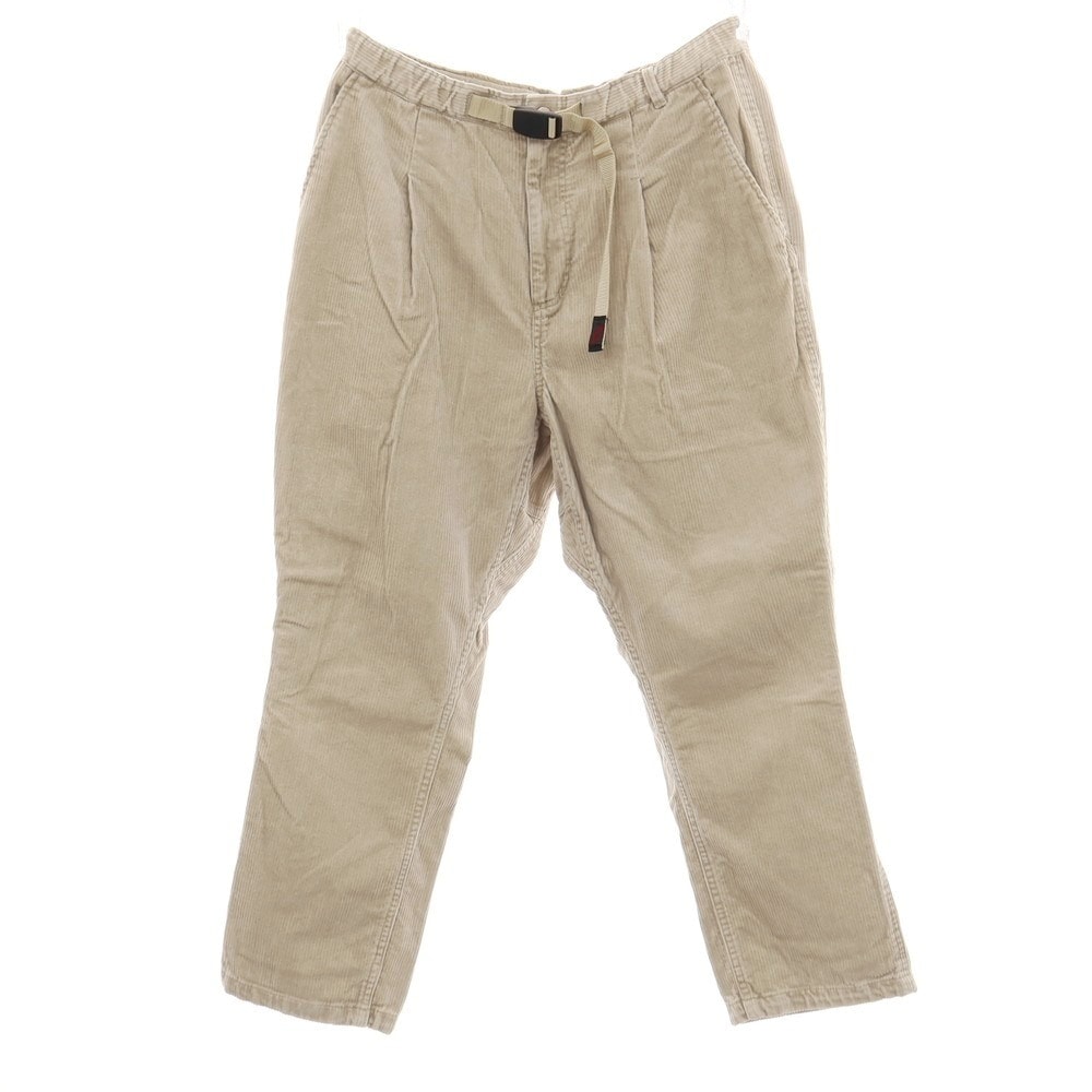 【中古】ノンネイティブ nonnative × グラミチ コットン イージー 太畝 コーデュロイパンツ ベージュ【サイズ3】【メンズ】