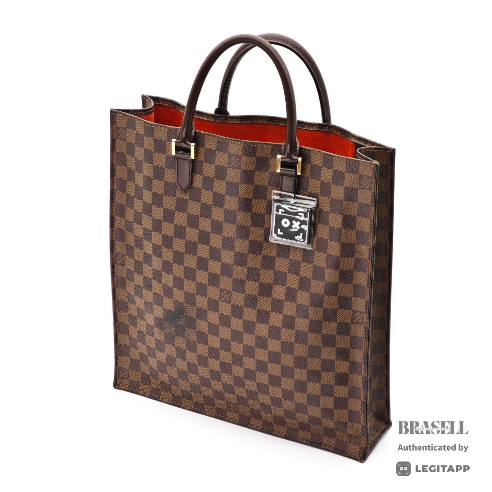LOUIS VUITTON ルイ・ヴィトン ダミエ サックプラ ダミエ ダミエ サックプラ N51140 MI0055 ハンドバッグ Damier Ebene Leather Brown レディース