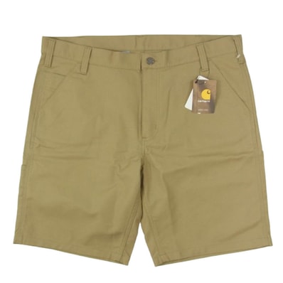 Carhartt カーハート ショートパンツ コットンキャンバス ワーク ショーツ ハーフパンツ ライトブラウン系 38【中古】