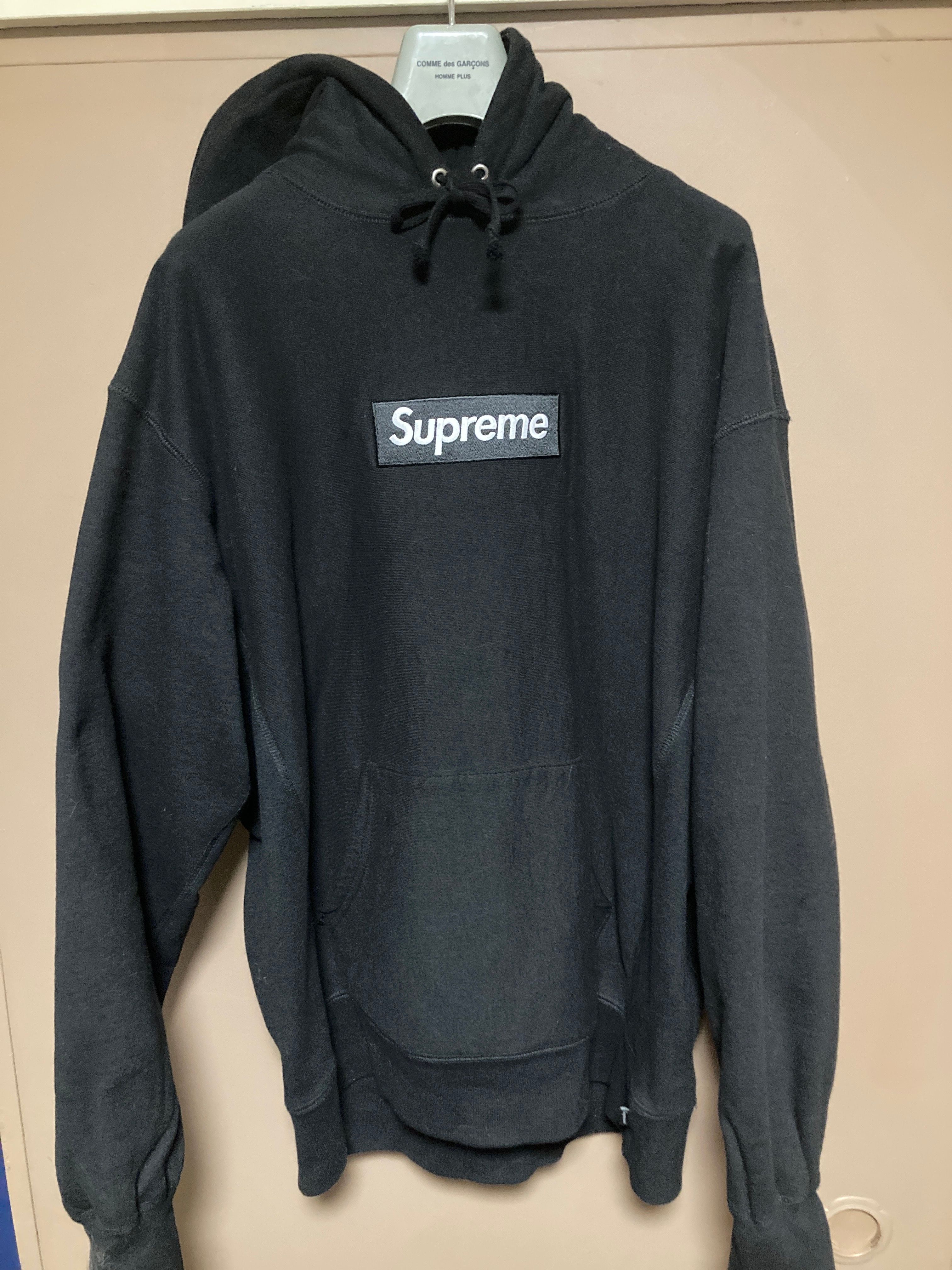 Supreme Box Logo Hooded Sweatshirt "Black" (21FW)